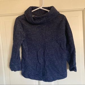 Old Navy Top Size 4T Navy with sparkles